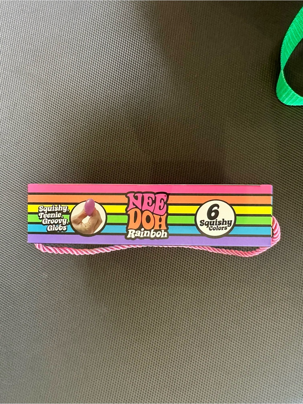 NeeDoh Rainbow Squishy Teenie Glob Set - Bright Multicolor (6) - Picture 3 of 6